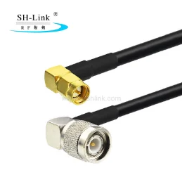 RA TNC plug to RA SMA plug with LMR195 cable